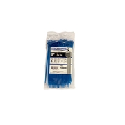 Kable Kontrol Kable Kontrol® Zip Ties - 8" Long - 100 Pc Pk - Blue color - Nylon - 50 Lbs Tensile Strength CT261CL-BLUE